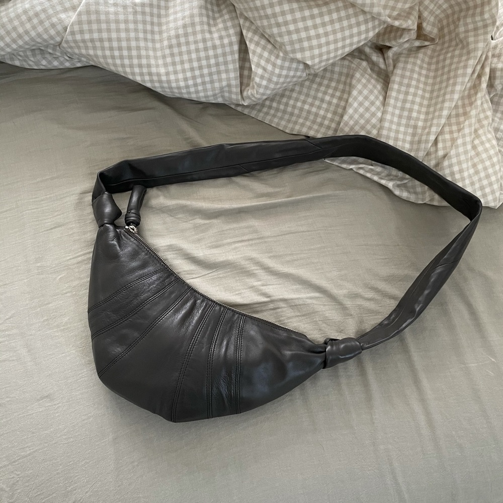 COPY - Lemaire SSENSE exclusive grey small croiss…